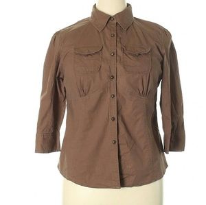 Button Down Brown Jacket